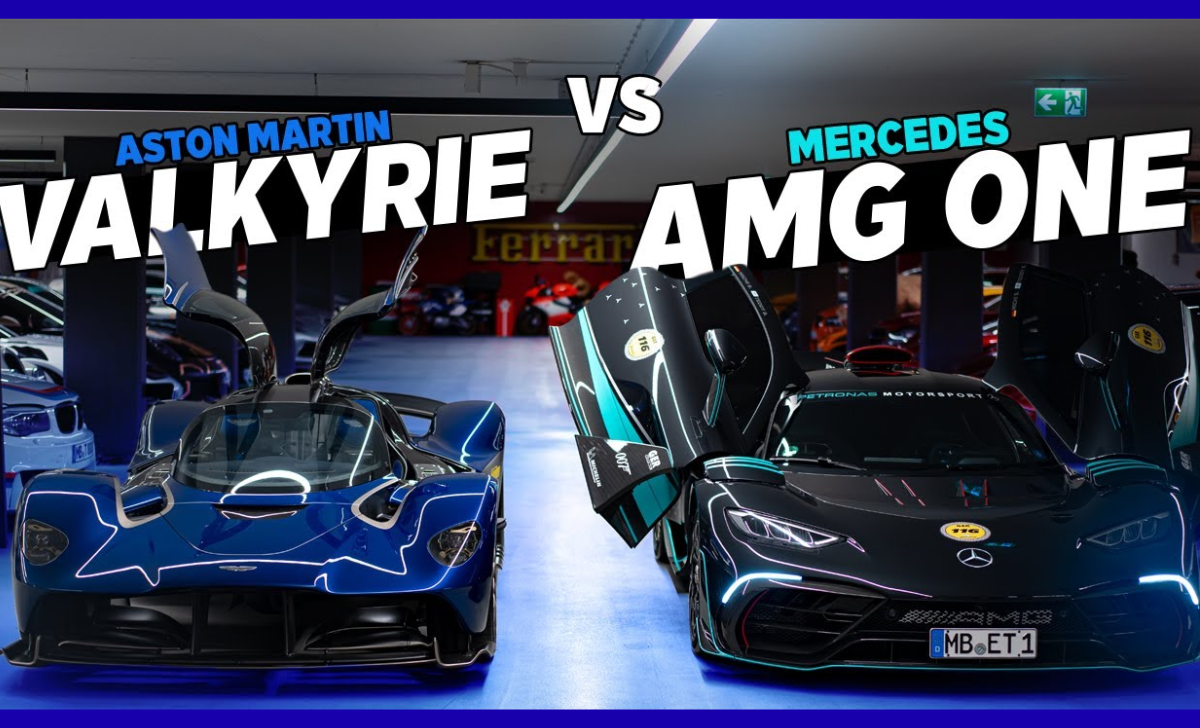 Aston Martin Valkyrie vs the Mercedes-AMG One! 